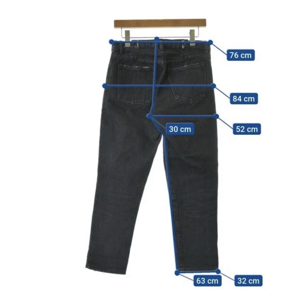 $395 3.1 Phillip Lim Women's Black High-Rise Zip Detail Jeans Pants Sz 0 (XS /S) - Picture 6 of 14
